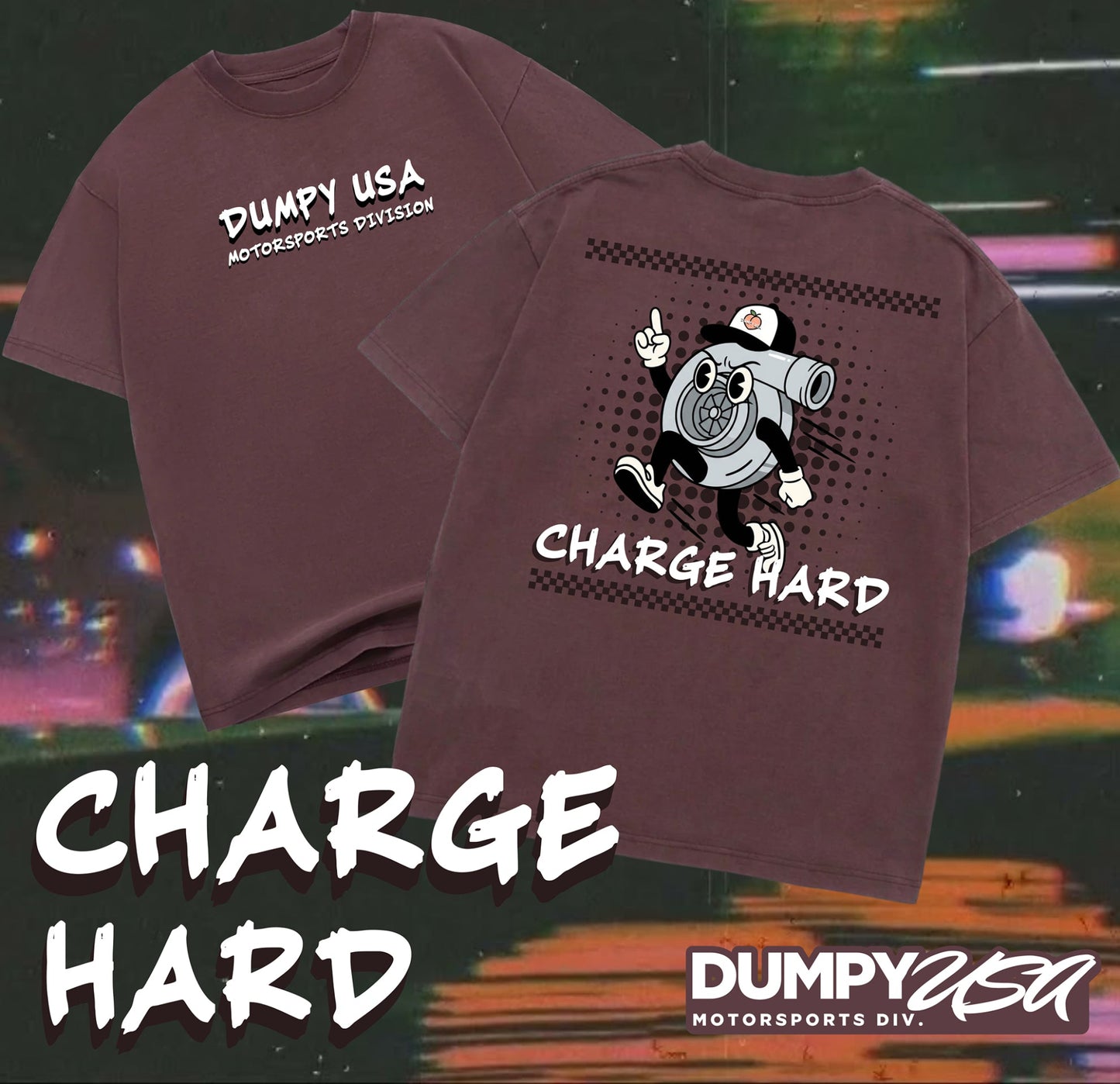 Charge Hard Tee