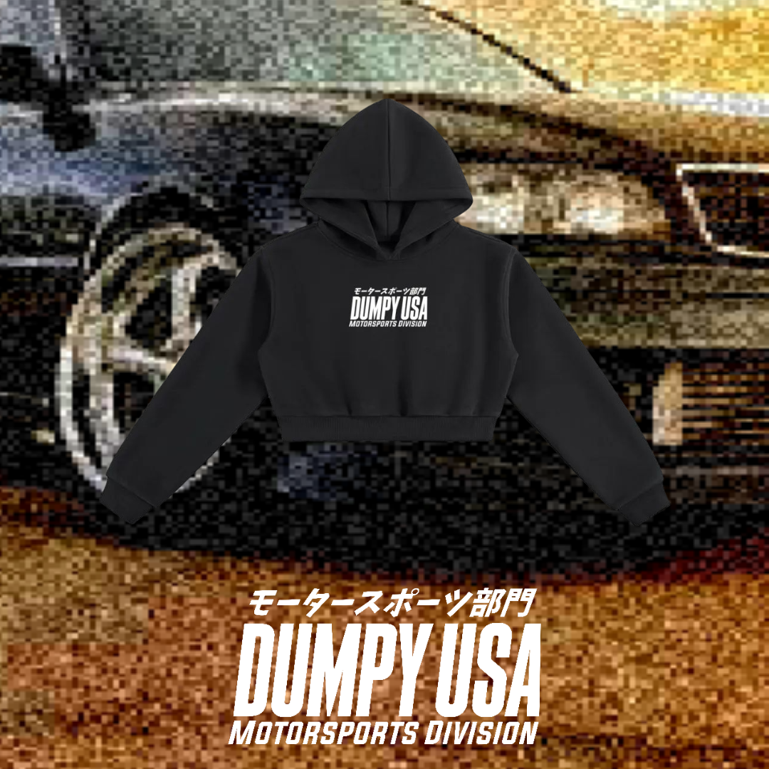 Women's Motorsport Cropped Hoodie