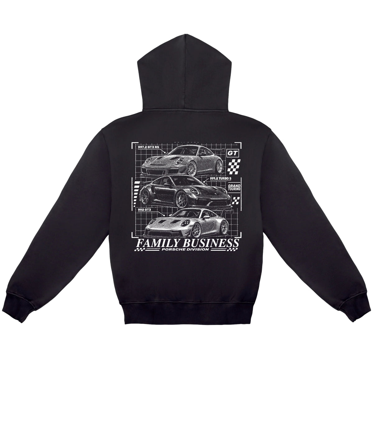 POOR JUDGEMENT! Motor Club Porsche Hoodie