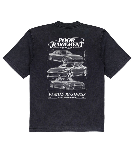 POOR JUDGEMENT! Motor Club Vintage S-Chassis Shirt